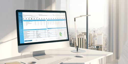 Free Designer Desktop Screen Mockup